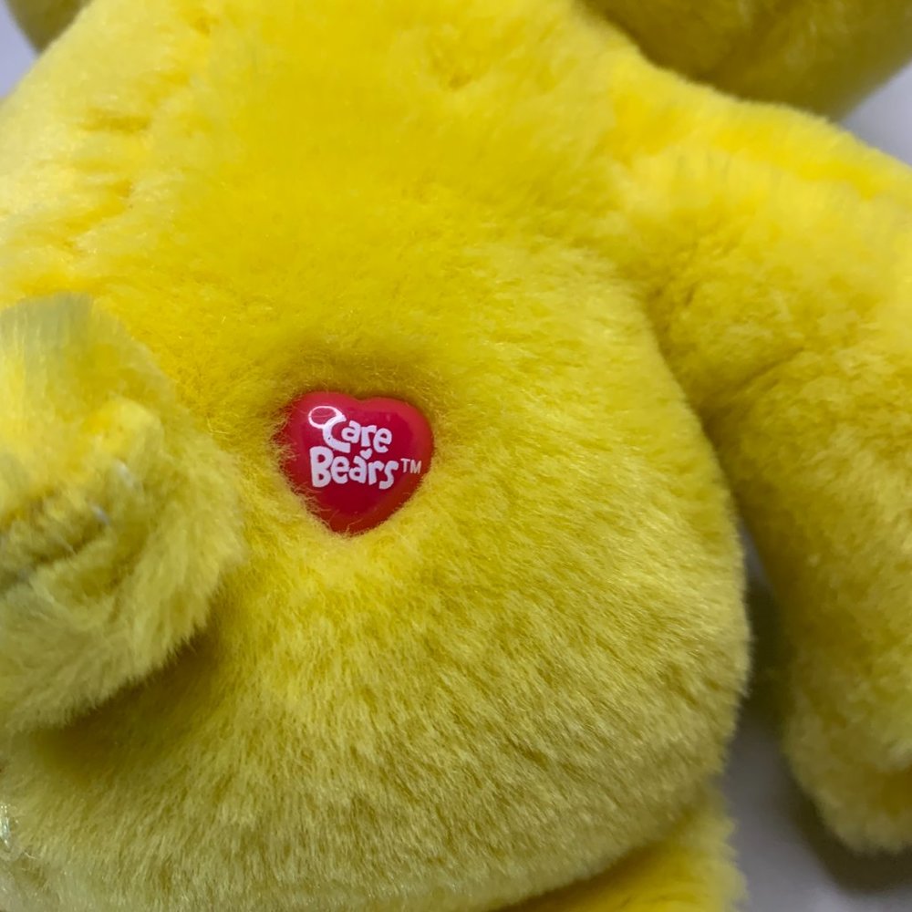 Care Bears Yellow Funshine Bear 14" Soft Plush Stuffed Animal 2007 - Picture 4 of 7